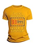 Photo Gallery overthetee tshirt compleanno 33 anni - io non invecchio - salgo di livello - 33 anni - videogame - idea regalo Photo Gallery overthetee tshirt compleanno 33 anni - io non invecchio - salgo di livello - 33 anni - videogame - idea regalo
