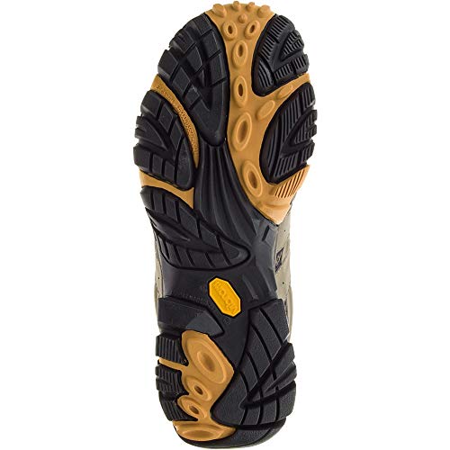 Image of Merrell Men's Moab 2 Mid Gtx Hiking Boot, Walnut, 12.5