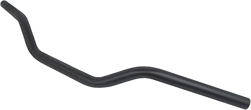 Miniatura 3 de Manubrio para Motocicleta 1 pulgada 25mm Ace Cafe Racer Clubman Compatible con Harley Sportster XL883 XL1200 (Negro Bajo)