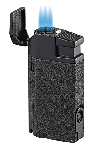 Encendedor Visol Triple Llama Torch Negro miniatura 1