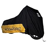 HOGWORKZ® Outdoor/Indoor Motorcycle Cover for Harley Davidson Touring Street Glide Road King Electra