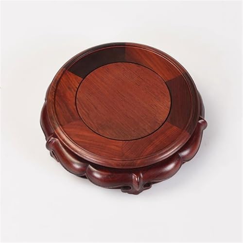 Support Bonsaï en Palissandre Rouge Idée Cadeau Artisanal pour Collectionneur - 3