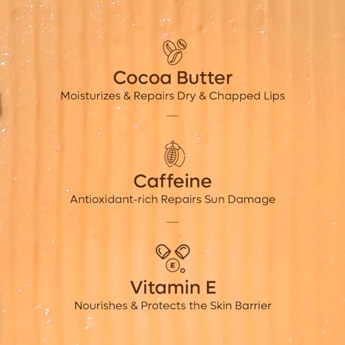mcaffeine Lip Balm With Spf 20+ For Dry & Chapped Lips|Choco Lip Balm For 24 Hour Moisturization With Sun Protection|Lip Balm With Cocoa Butter &... - Image 4