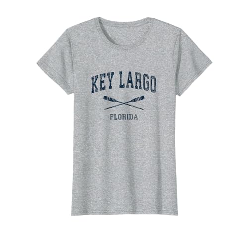 Key Largo Florida Nautical Paddles T-Shirt