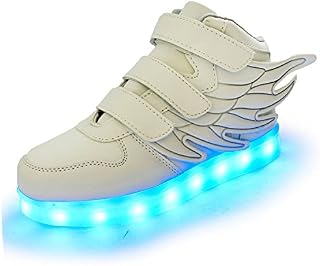 Pilusooou Cool and Popular SLEVEL LED Light Up Shoes USB Flashing Sneakers
