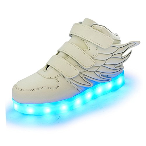Pilusooou Cool and Popular SLEVEL LED Light Up Shoes USB Flashing Sneakers