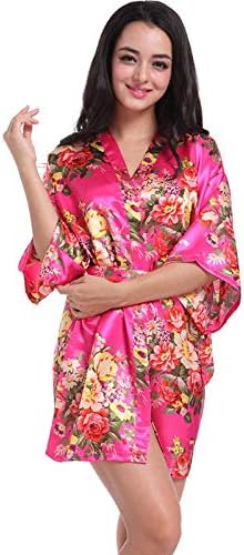 Amazon Toyobuy ネグリジェ 涼しい ルームウェア 花柄 Vネック ミニ丈 セクシー パジャマ 化粧 薄手 柔らかい レディース 部屋着 オシャレ プレゼント バラ色l ルームワンピース ネグリジェ 通販