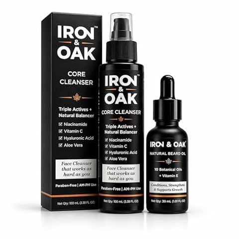 Ustraa Beard & Mooch Care Set