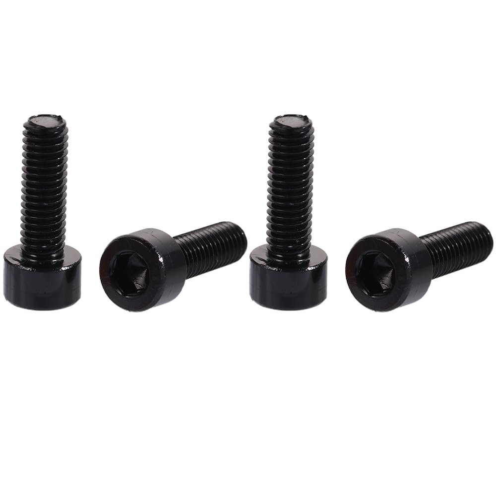 4 Pieces Water Bottle Cage Bolts Holder Screws M5x15mm Bike Bottle Bracket Screws Stainless Steel Hex Socket Screws Accessories