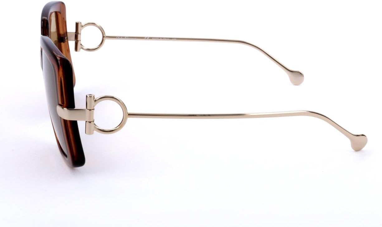 Salvatore Ferragamo SF913SL Brown/Solid Brown Mirror One Size