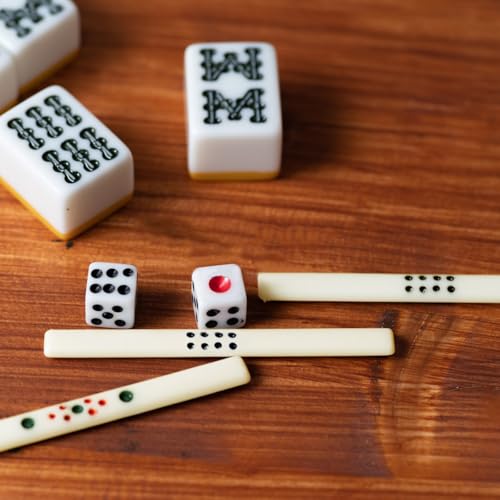 Set de 44 Accesorios para Mahjong con Palitos de Puntaje miniatura 5