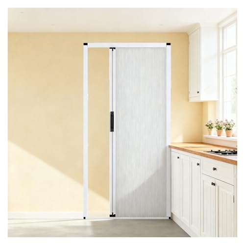 Porte rétractable isolante alvéolée sans perçage pour douche - 2