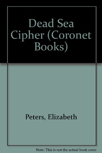 Dead Sea Cipher (Coronet Books) 0340207582 Book Cover