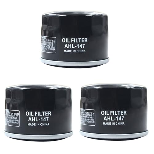 Filtre à huile haut de gamme pour FZS600 Fazer et Raptor YFM660R durabilité 3pcs