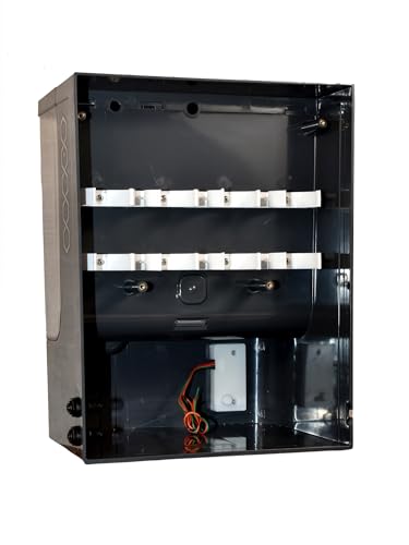 Image of 2090 cabinet body for self assembly | RO body cabinet | RO water purifier body cabinet (Mirror Black))