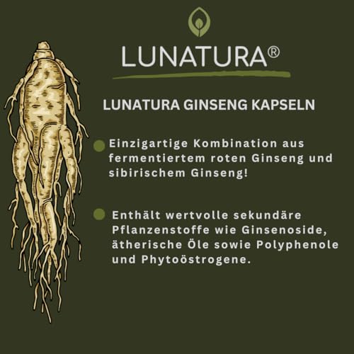 Lunatura - Ginseng fermentiert (60 stück (1er Pack)) – Bild 3