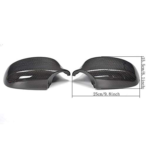 Remplacement coque rétroviseur carbone résistant pour BMW E90 E91