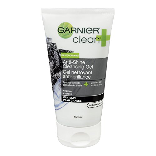 Garnier Skin and Hair Care Clean and Shine Control Cleansing Gel for Oily Skin, 5 Fluid Ounce