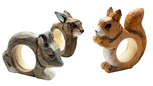 Your castle Set di 3 portatovaglioli con animali