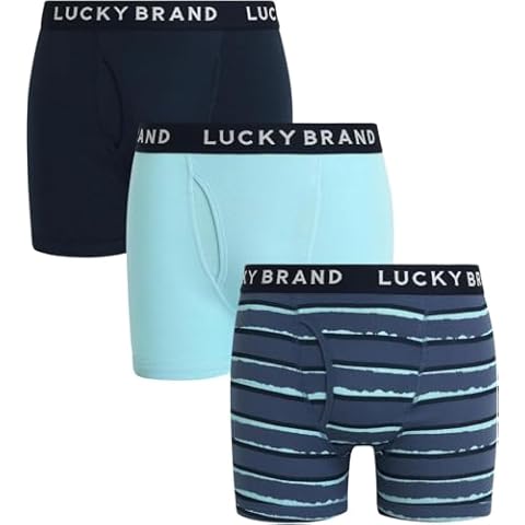 Lucky Brand Men's Classic Boxer Briefs Pack Cover