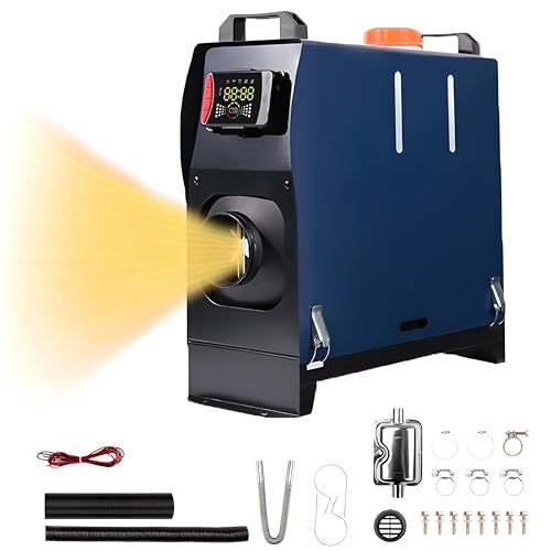 Chauffage diesel pour camping-car 5000W avec télécommande et appli Bluetooth
