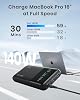 INIU 140W Banco de Energía para Laptop, 27000mAh de Alta Capacidad Apto para Vuelo, Cargador Portátil con Cable USB C, Pantalla Digital, Cargador para Teléfono, 3 Puertos, Batería Externa de Viaje para MacBook iPad Steam Deck etc | Pantalla LED Inteligente, Carga Rápida de 3 Salidas, Apto para Vuelo, Cargador Portátil para MacBook Pro, Dell, Steam Deck, iPhone, iPad etc 4