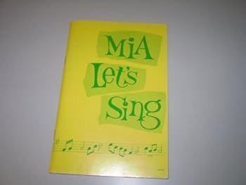 Paperback MIA Let's Sing Book