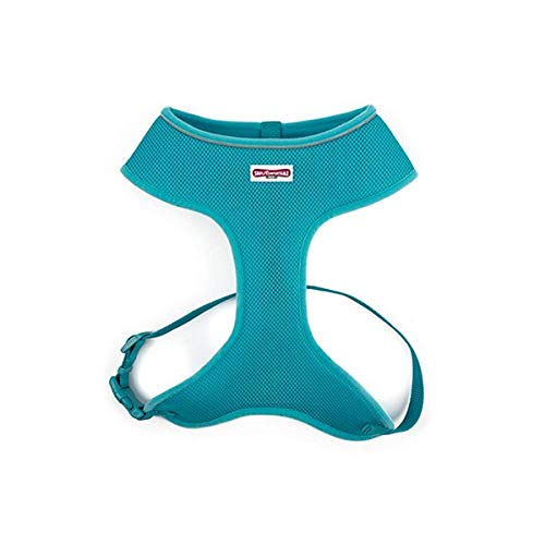Ancol Breathable Mesh Dog Harness, Medium/44-57 cm, Teal