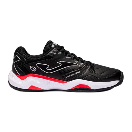 Tênis Joma Master 1000 Clay - Saibro - Preto Vermelho e Branco-41