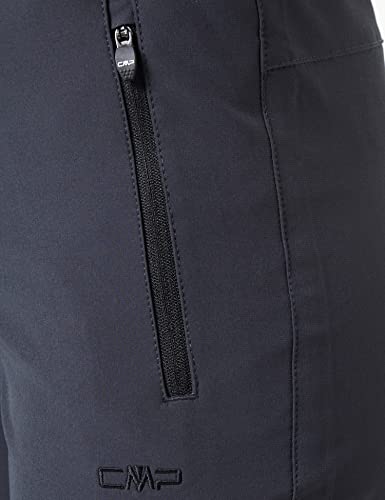 CMP Damen Stretch Zip Off Trousers Hose, Anthrazit,D44