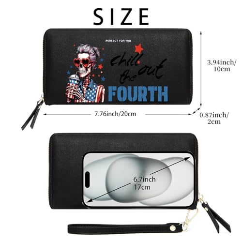 OIDERY Customized American Women's Wallet,Holiday Gift,Birthday Gift,Thanksgiving Gift for Parent,Grandparent2