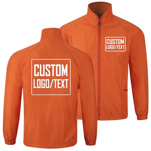 Veste coupe-vent personnalisable vêtement extérieur et travail pour la pluie