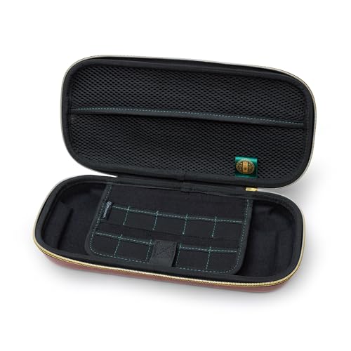 Image of PowerA Protection Case for Nintendo Switch 2 - Hyrule Crest, Officially Licensed, Protective Storage, Holds up to 9 Game Cards and 2 microSD Express Cards, Integrated Play Stand
