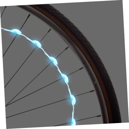 Luces LED para ruedas de bicicleta recargables RGB y accesorios de seguridad vial 7
