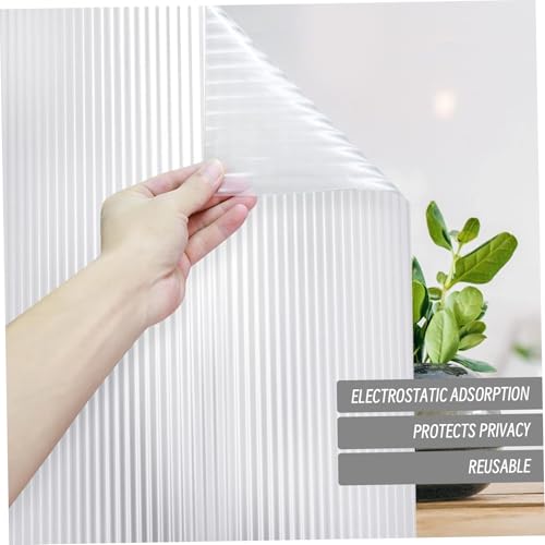 Vinilo para ventana opaco con diseño esmerilado 118x24 pulg. miniatura 3
