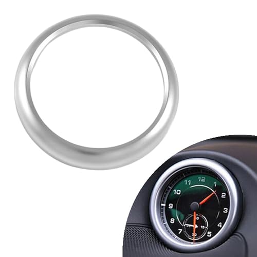 センター クロック 時計 リング アルミ製 718 ケイマン ボクスター マカン カイエン パナメーラ 911 カレラ ポルシェ互換品 アナログ ストップウォッチ センタークロック ダッシュボード GT4 アクセサリー カスタム パーツ カスタムパーツ