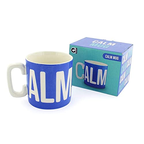 Ginger Fox - Calm Tea or Coffee Mug. Microwave-and-Dishwasher-Safe Thank You Gifts for Women and Men. Uniquely Designed Cute Mug for Any Occasion. 14 fl oz