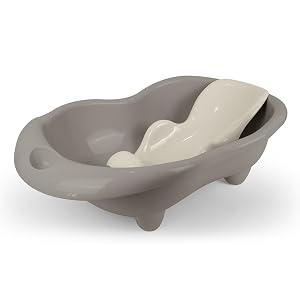 Full Toy Bathtub Baby Rest Support Grey