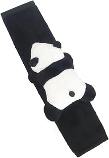 VALICLUD Panda Safety Belt Seat Belt Covers for Adults Car Seatbelt Cushions Safety Belt Shoulder Pads Seat Belt Cushion Aldult Car Belt Protector Panda Doll Flannel Auto Seatbelt Cover