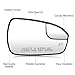 Right Passenger Side Mirror Glass Replacement for 2013 2014 2015 2016 2017 2018 2019 2020 Ford Fusion Heated Mirror Replace DS7Z17K707B