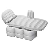 ★ 【Doux et confortable】 ---- Le matelas de voiture est fabriqué en tissu floqué, de haute qualité, respectueux de l'environnement, doux et confortable, imperméable et à la poussière.