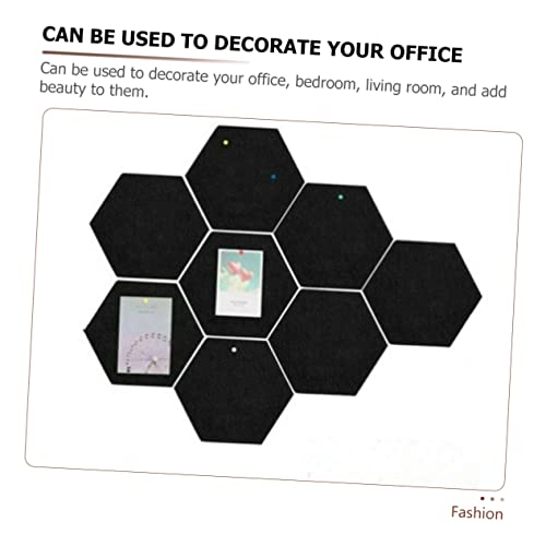 Kisangel 12Pcs Paneles Acústicos Adhesivos Hexagonales para Reducción de Ruido y Protección de Pared en Decoración para Oficina y Hogar miniatura 7
