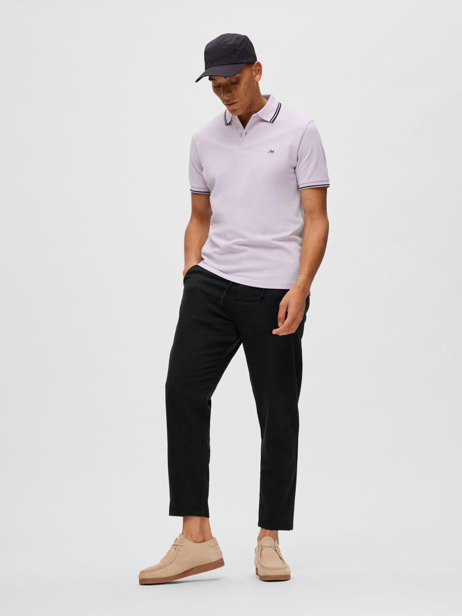 Selected Homme Selected Chinohose SLH172-SLIMTAPE BRODY LINEN PANT NOOS Baumwollmischung – Bild 6