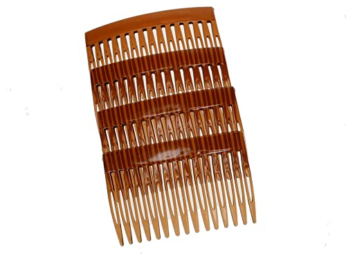 Pack of 4 TORT 7cm Hair Combs