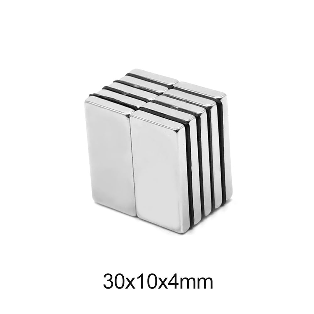 10/20/30/50PCS 30x10x4 Block Search 30mmX10mm Permanent 30x10x4 mm Neodymium Sheet 30 * 10 * 3 Magnet(30PCS)