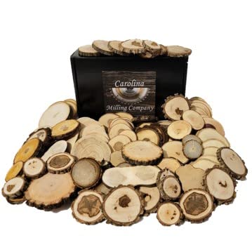 Wood Slice Variety Pack, Live Edge Walnut, Red Cedar, Maple, Oak, Coasters, Craft Wood, Wood Burning, Epoxy Resin Projects, Photo Props, Diy Coasters #TOP2