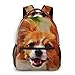 Produktbild Laptop Rucksack Schulrucksack Hund niedlichen Pelz Spaniel Haustiere, 14 Zoll Reise Daypack Wasserdicht für Arbeit Business Schule Männer Frauen