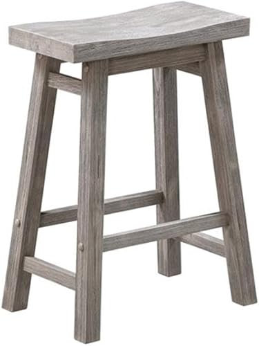 Miniatura 45 de Boraam Sonoma Taburetes de bar de cocina sin espalda, cepillo de alambre gris tormenta, juego de 2 Cepillo de alambre gris tormenta,Cepillo de