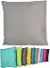 Produktbild Coen Bakker Outdoor Lounge Kissen 45x45cm Dekokissen Inkl. Füllung Wasserfest Sitzkissen Garten Stuhl Lotus Effekt, Farbe:Grau