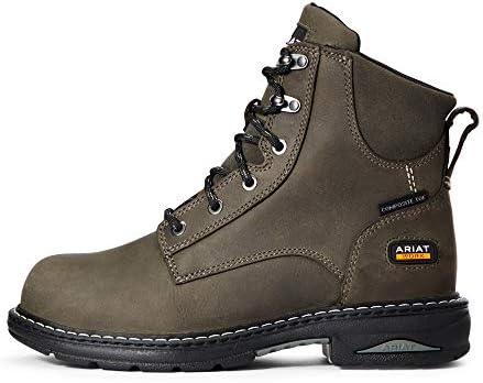 Ariat Womens Casey 6" Composite Toe Work Boot Shadow 9 | Image 1